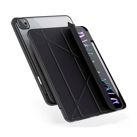 iPad Air 11-10.9" (2026-2020) / Pro 11" (2022-2018) Epico Hero Flip Case - Origami - Svart
