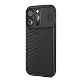 Spello iPhone 15 Durable Magnetic Deksel m. Cam Slider - MagSafe-Kompatibel - Svart