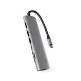 Epico Multimedia 8K USB-C 7-i-1 Hub - Space Grey