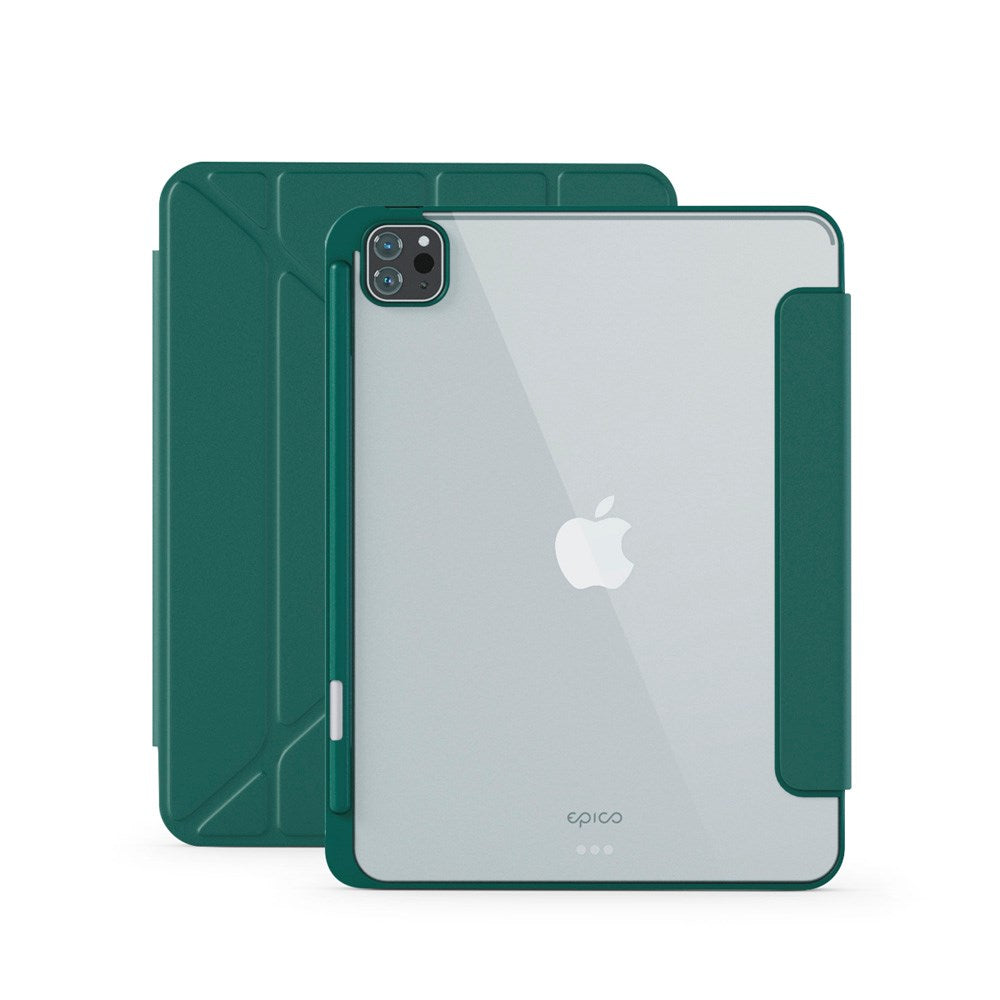 iPad Pro 11" (2025 / 2024) Epico Hero Flip Case - Origami - Grønn