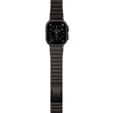 Apple Watch (42/44/SE/45/46/49) Epico UNUM Klokkerem i Rustfritt Stål – Svart