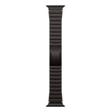 Apple Watch (42/44/SE/45/46/49) Epico UNUM Klokkerem i Rustfritt Stål – Svart