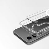 Samsung Galaxy S24 / S25 Spello Mag+ Clear Deksel - MagSafe Kompatibel - Gennemsigtig
