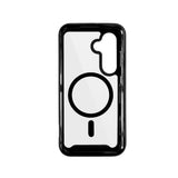 Samsung Galaxy S24 / S25 Spello Mag+ Rugged Deksel - MagSafe Kompatibel - Gjennomsiktig / Svart