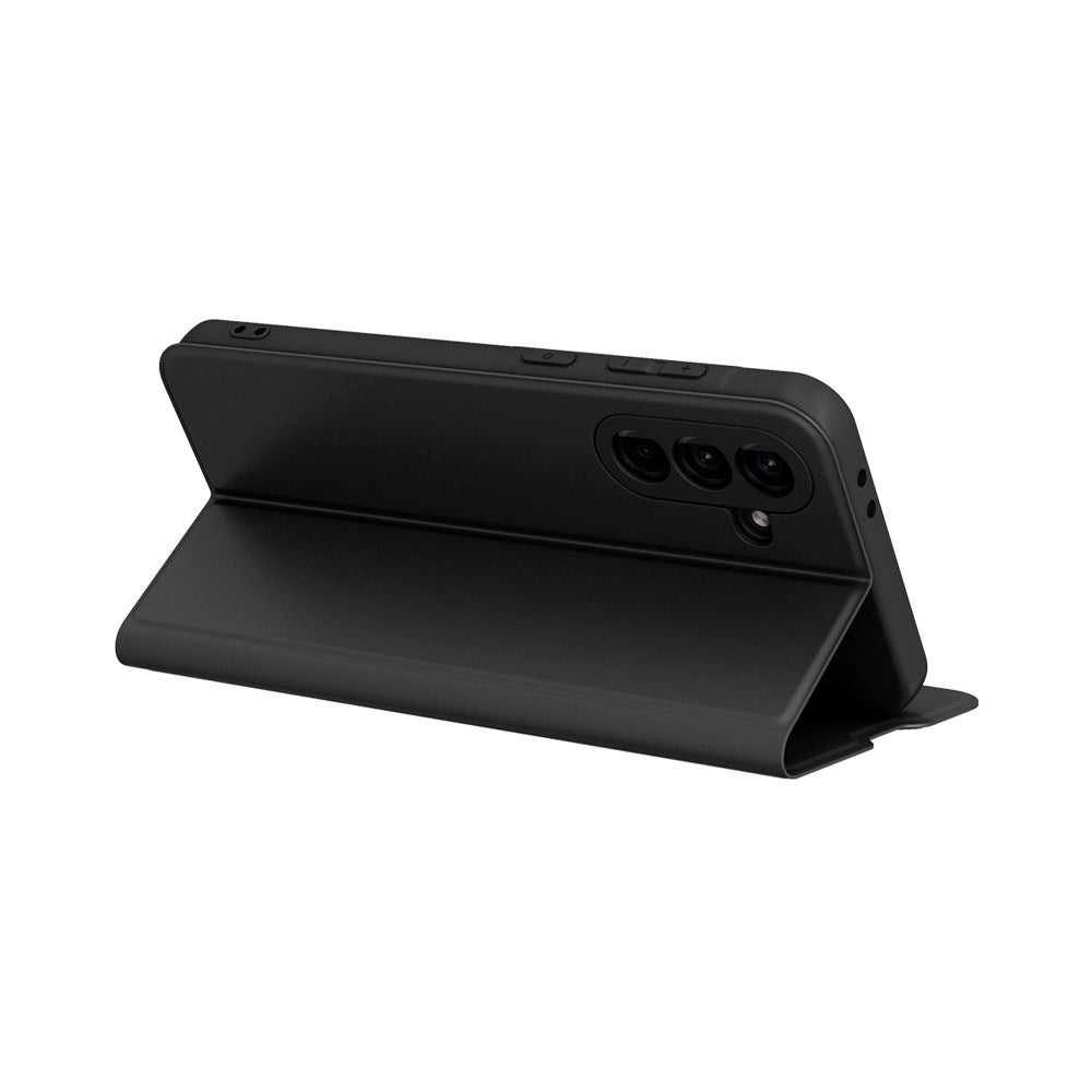 Spello Samsung Galaxy A36 (5G) Kunstskinn Flip Deksel med Stativfunksjon - Svart