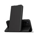 Spello Samsung Galaxy A36 (5G) Kunstskinn Flip Deksel med Stativfunksjon - Svart