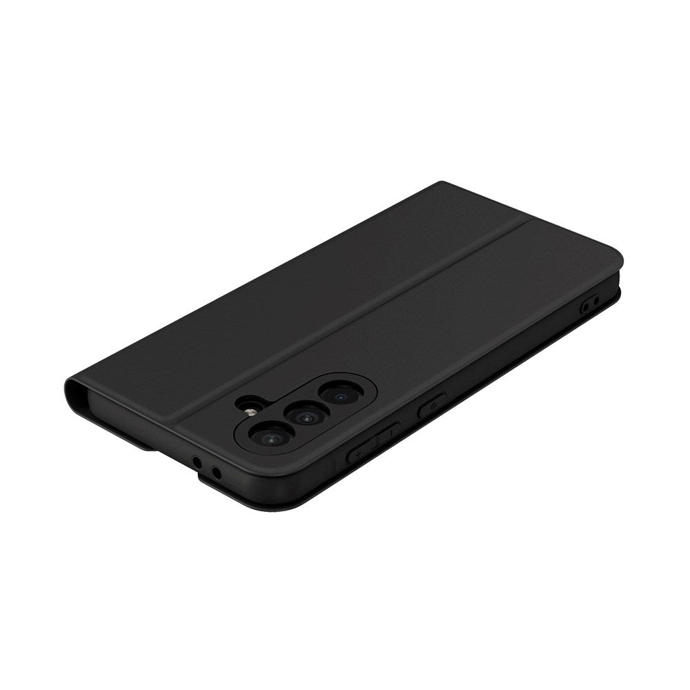 Spello Samsung Galaxy A36 (5G) Kunstskinn Flip Deksel med Stativfunksjon - Svart