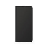 Spello Xiaomi Redmi 14C Kunstskinn Flip Deksel med Stativfunksjon - Svart