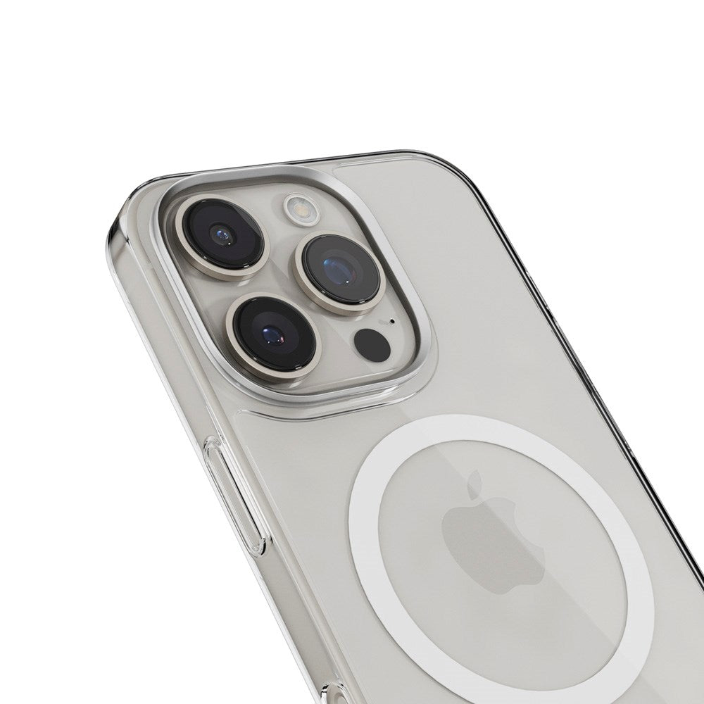 iPhone 16 Pro Max Epico SlimGlass Mag+ Deksel - MagSafe Kompatibel - Gjennomsiktig