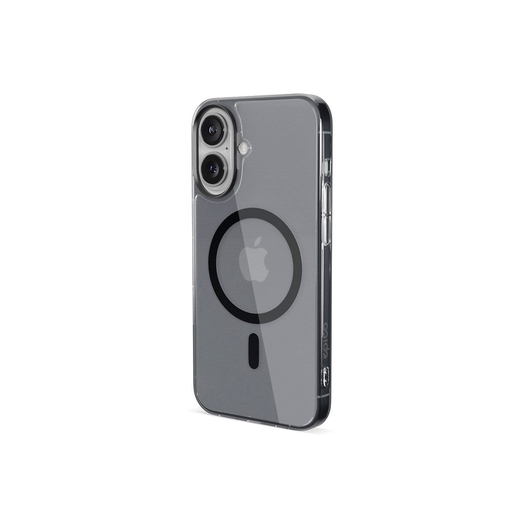 iPhone 16 Epico SlimGlass Mag+ Deksel - MagSafe Kompatibel - Svart