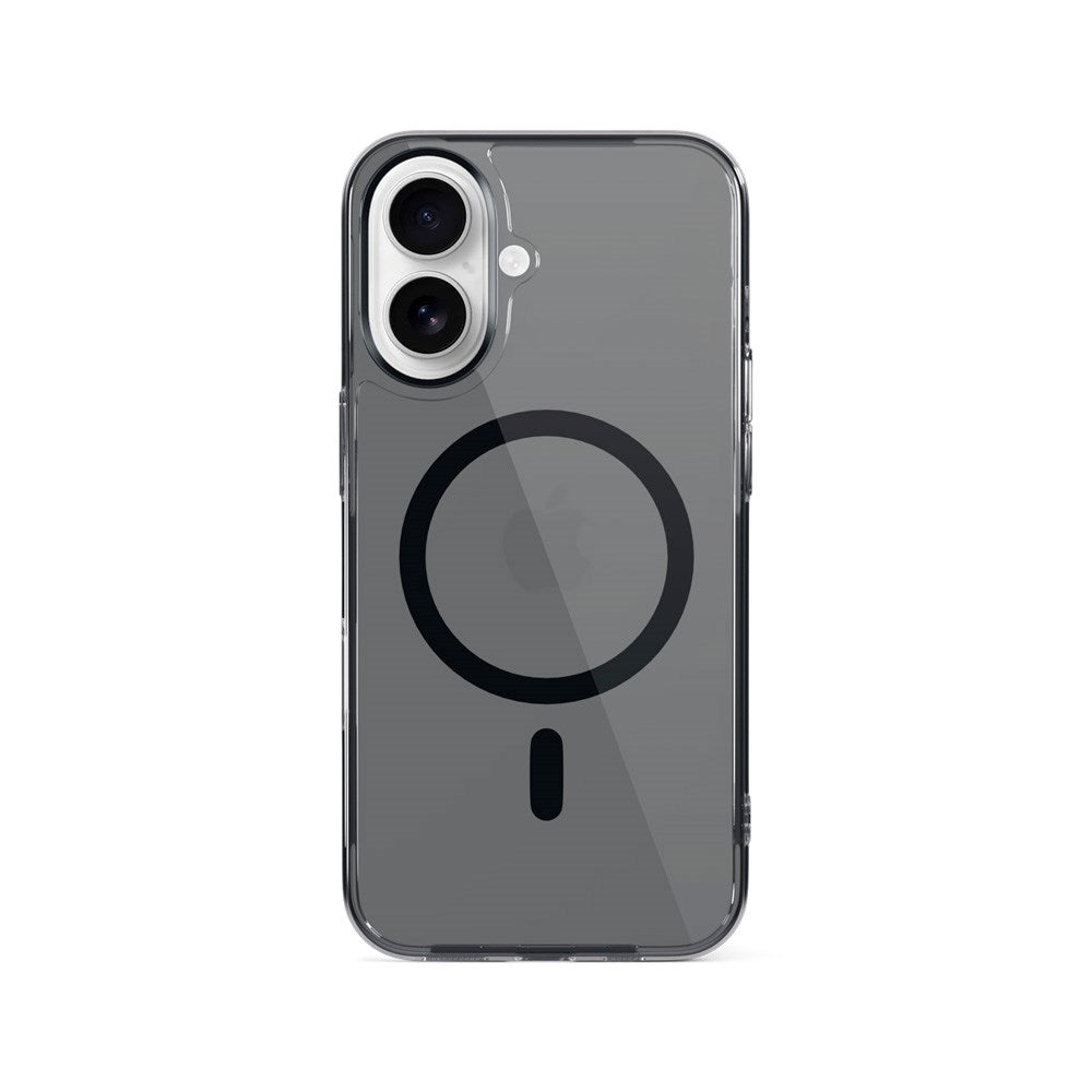 iPhone 16 Epico SlimGlass Mag+ Deksel - MagSafe Kompatibel - Svart