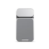 Spello ForceBase Sammenleggbar 3-i-1 Trådløs Qi2 Lader 15W - MagSafe Kompatibel - Sølv