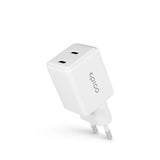 Epico UltraBoost GaN 35W Vegglader m. 2x USB-C - Hvit