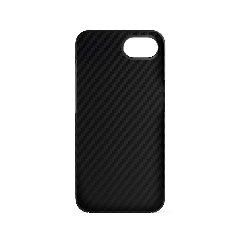 iPhone 17e / 16e Epico Mag+ Carbon Case - MagSafe Kompatibel - Svart
