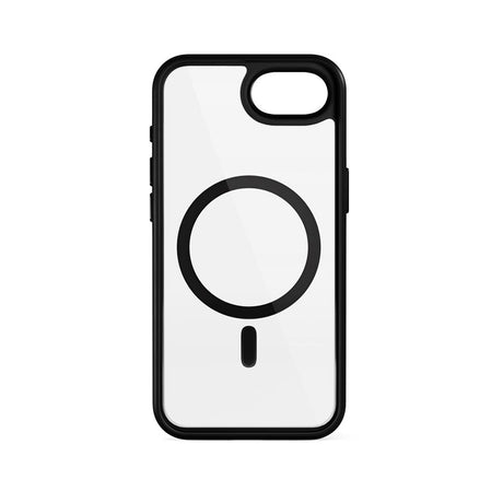 iPhone 17e / 16e Epico Mag+ Hero Pro Deksel - MagSafe Kompatibel - Gjennomsiktig / Svart