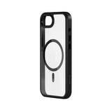 iPhone 17e / 16e Epico Mag+ Hero Pro Deksel - MagSafe Kompatibel - Gjennomsiktig / Svart