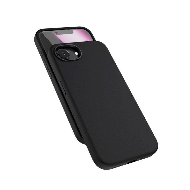 iPhone 17e / 16e Epico Mag+ Silikon Deksel - MagSafe Kompatibel - Black