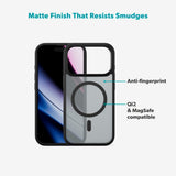 iPhone 17 Pro Epico HeroMatte Pro Mag+ Deksel - MagSafe Kompatibel - Svart