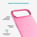 iPhone Air Epico Silicone Pro Mag+ Deksel - MagSafe Kompatibel - Hot Pink