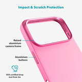 iPhone 17 Pro Epico Silicone Pro Mag+ Deksel - MagSafe Kompatibel - Hot Pink