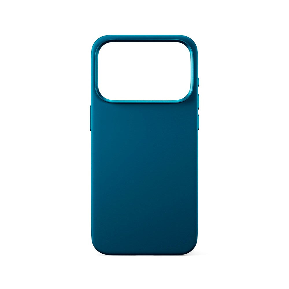 iPhone 17 Pro Epico Silicone Pro Mag+ Deksel - MagSafe Kompatibel - Petrol Blue