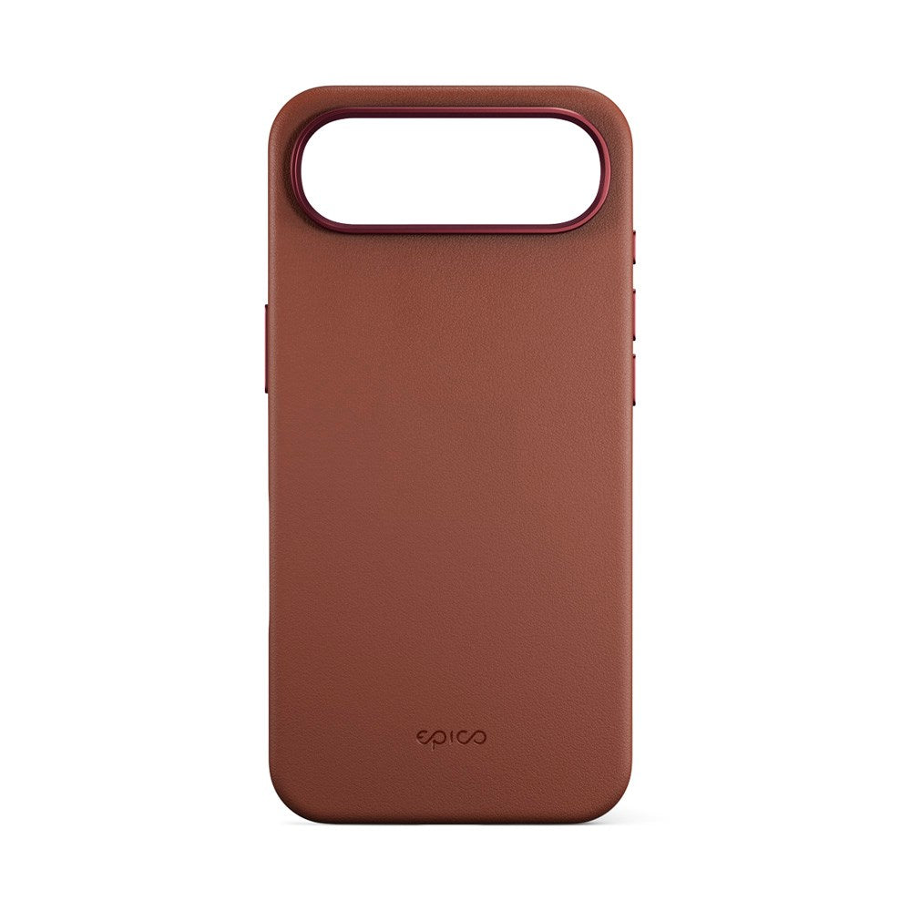 iPhone Air Epico Leather Pro Mag+ Deksel - MagSafe Kompatibel - Brun