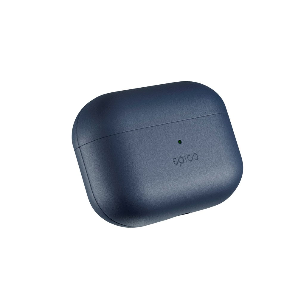 Apple AirPods Pro (3. gen.) Epico Ekte Skinn Deksel - Blå