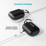 Apple AirPods Pro (3. gen.) Epico Outdoor Silicone Deksel - Svart