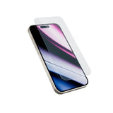 iPhone 15 Pro Epico Glass Standard Fit Skjermbeskyttelsesglass m. Monteringsramme - Gjennomsiktig