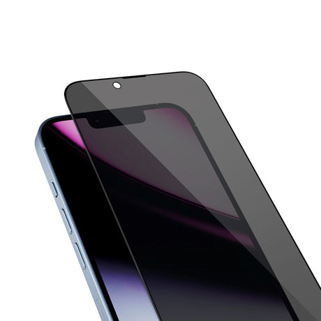 iPhone 16 Pro Max Epico Privacy Glass 3D Skjermbeskyttelsesglass m. Monteringsramme - Gjennomsiktig