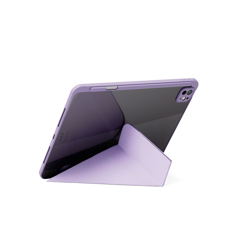 iPad Pro 12.9" (2022-2018) / Air 13" (2026-2024) Epico Hero Flip Deksel m. Kamerabeskyttelse - Lilla