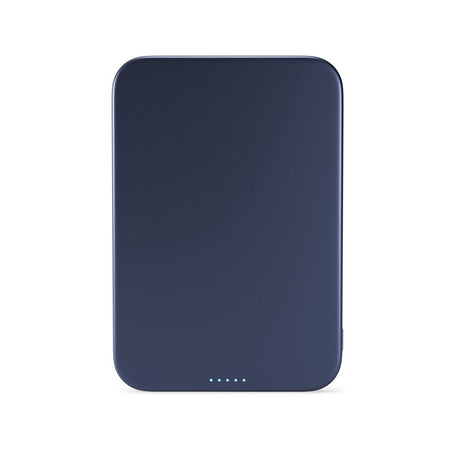 Epico 15W UltraPack EM51 Slim Alu Mag+ 5000 mAh Power Bank med USB-C - Qi2 / MagSafe Kompatibel - Blue