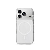 iPhone 17 Pro Epico Tile Mag+ Deksel - MagSafe Kompatibel - Gjennomsiktig / Hvit