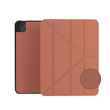 iPad 11" (2025) / 10.9" (2024 / 2022) Epico SolidWoven Flip Deksel - Sienna