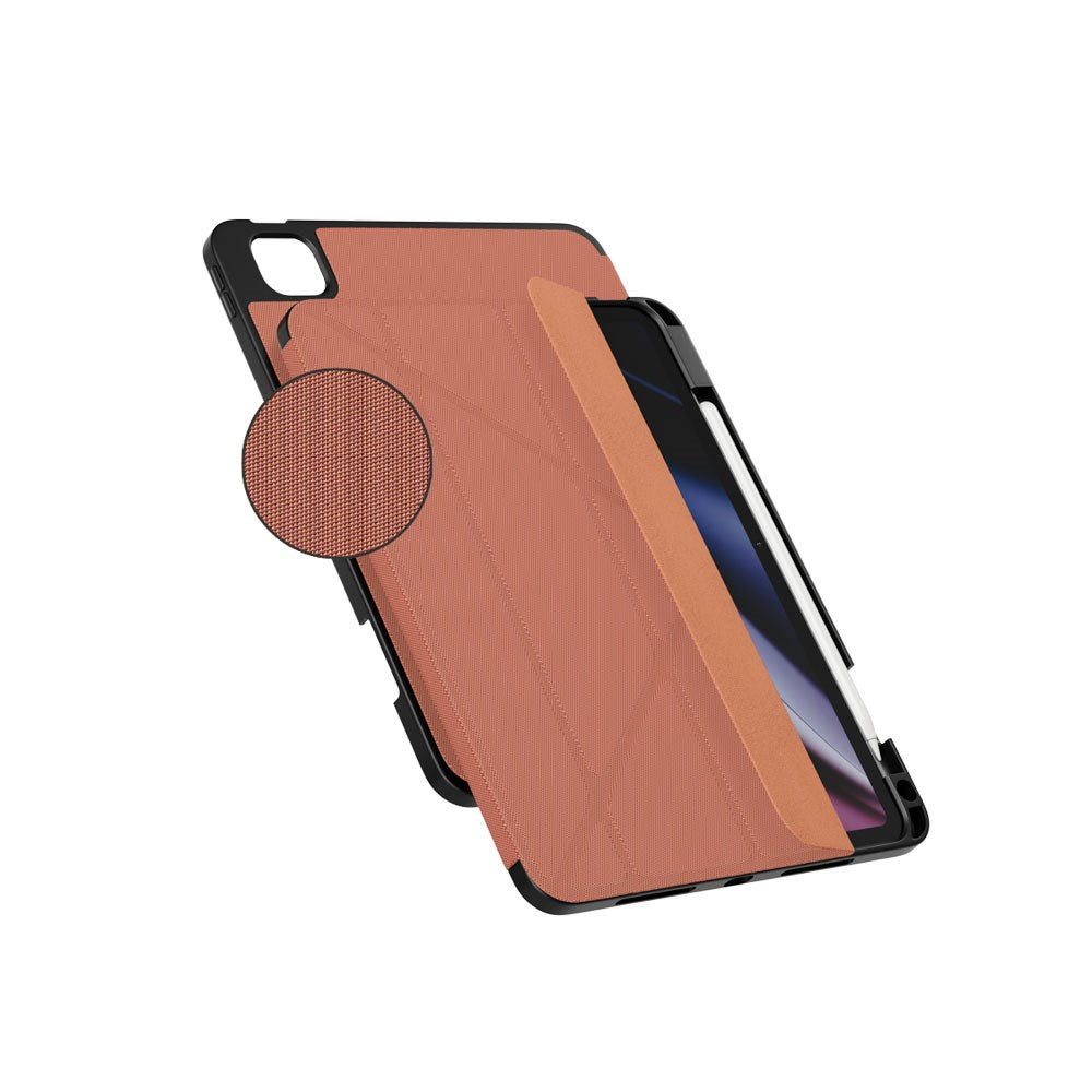 iPad Air 11-10.9" (2026-2020) / Pro 11" (2022-2018) Epico SolidWoven Flip Deksel - Sienna