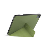 iPad 11" (2025) / 10.9" (2024 / 2022) Epico SolidWoven Flip Deksel - Grønn