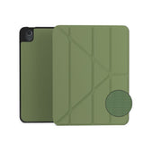 iPad 11" (2025) / 10.9" (2024 / 2022) Epico SolidWoven Flip Deksel - Grønn