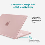 MacBook Neo 13 A18 Pro (2026) Epico Slim Shell - Matt Blush