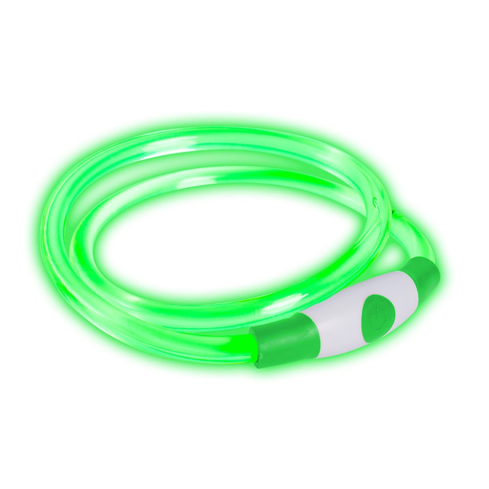 Bee-Safe LED Hundehalsbånd - Grønn