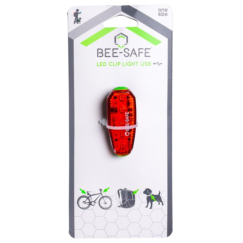Bee-Safe LED Clip Light - Hvit