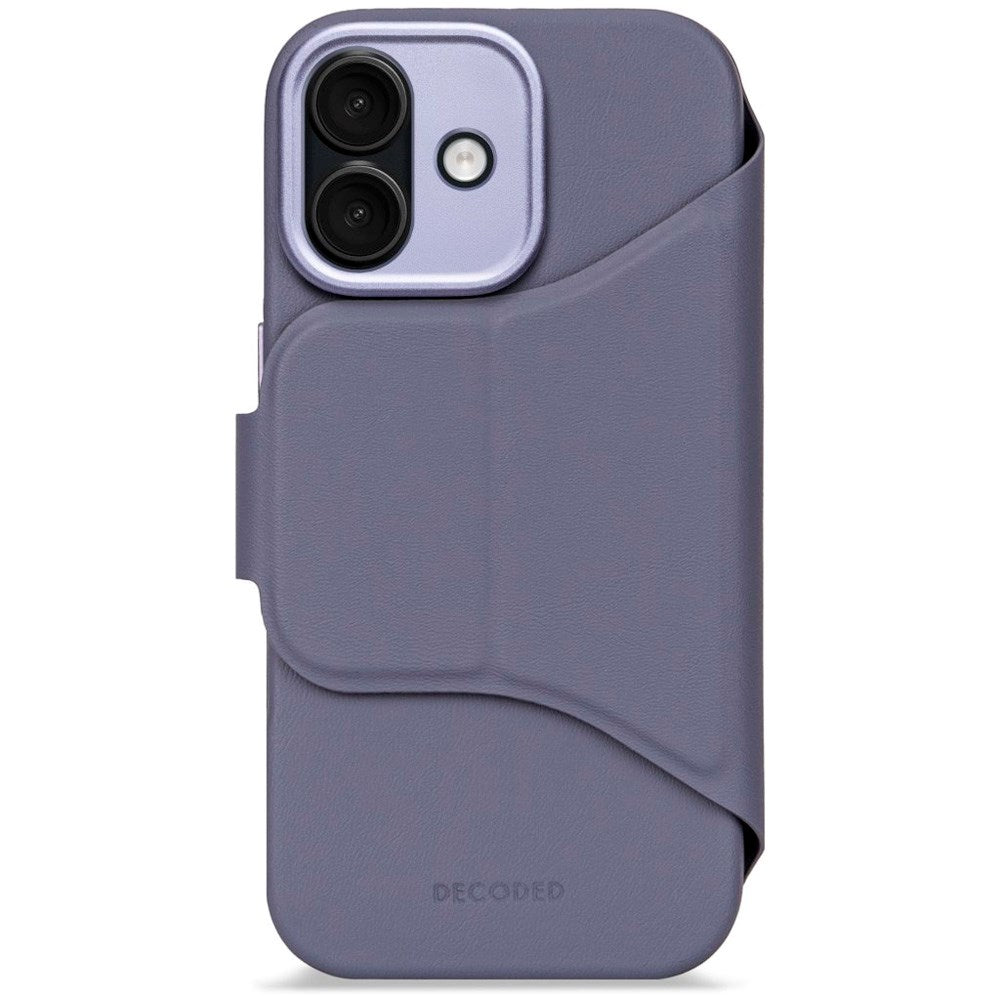Decoded iPhone 17 Textured Detachable Wallet Silikon Deksel - MagSafe Kompatibel - Forever Blue