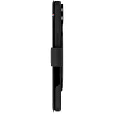Decoded iPhone Air Textured Detachable Wallet Silikon Deksel - MagSafe Kompatibel - Phantom Black