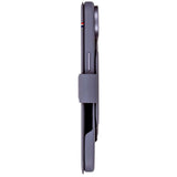 Decoded iPhone Air Textured Detachable Wallet Silikon Deksel - MagSafe Kompatibel - Forever Blue