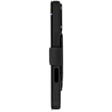 Decoded iPhone 17 Pro Max Textured Detachable Wallet Silikon Deksel - MagSafe Kompatibel - Phantom Black