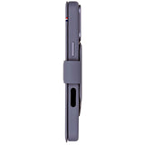 Decoded iPhone 17 Pro Max Textured Detachable Wallet Silikon Deksel - MagSafe Kompatibel - Forever Blue