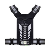 Bee-Safe Løpevest m. LED & Mobillomme - Sølv
