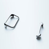 iPhone 17 Pro Arc Pulse Aluminum Bumper Deksel - Silver