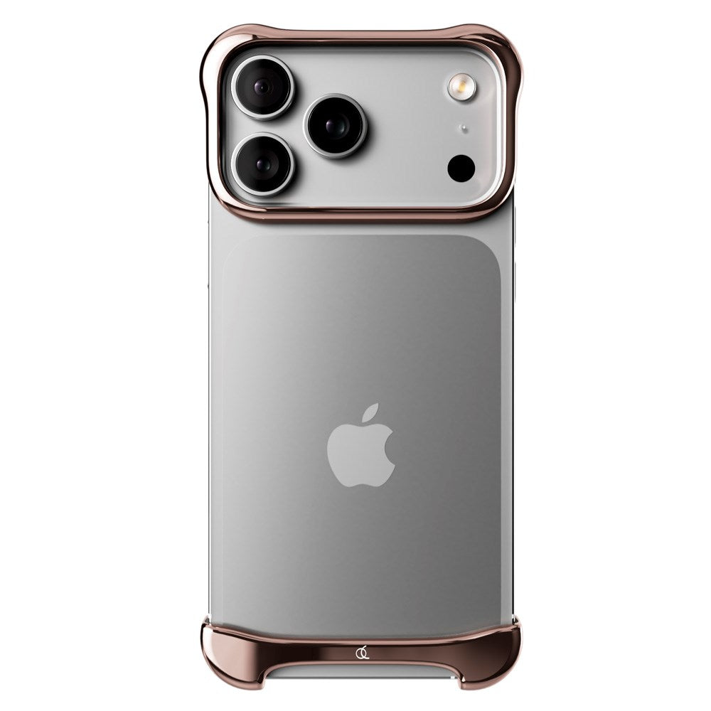 iPhone 17 Pro Arc Pulse Aluminum Bumper Deksel - Rose Bronze