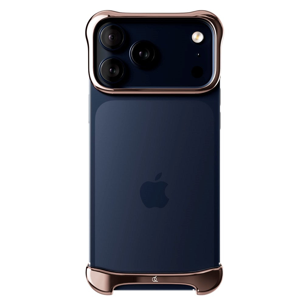 iPhone 17 Pro Arc Pulse Aluminum Bumper Deksel - Rose Bronze