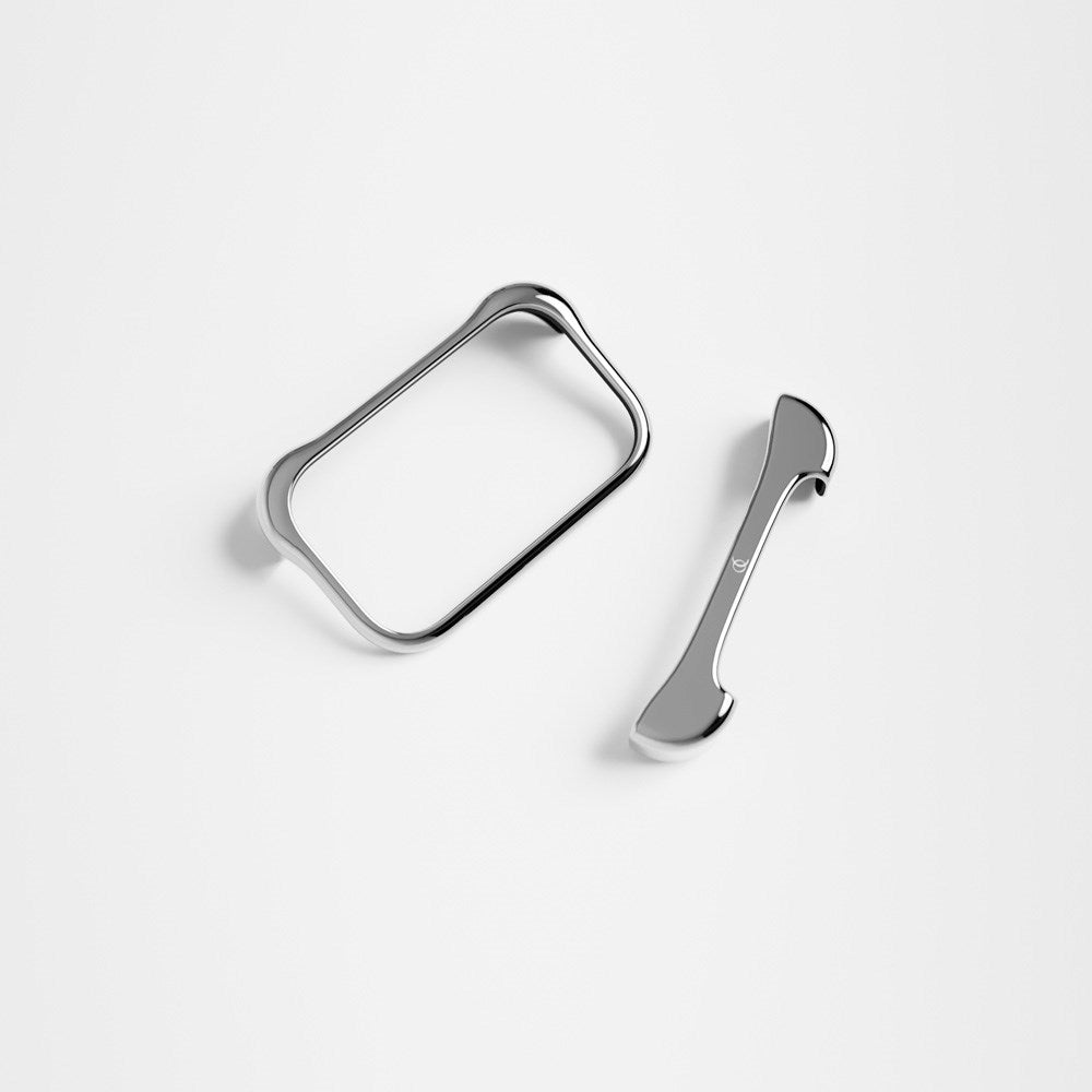 iPhone 17 Pro Max Arc Pulse Aluminum Bumper Deksel - Silver
